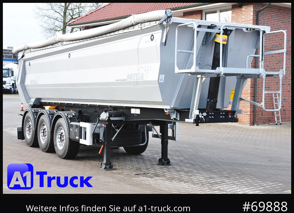 REISCH Mega 28m³ Lift Stahl SAF Hardox - Tipper semi-trailer: picture 1 REISCH Mega 28m³ Lift Stahl SAF Hardox - Tipper semi-trailer: picture 1