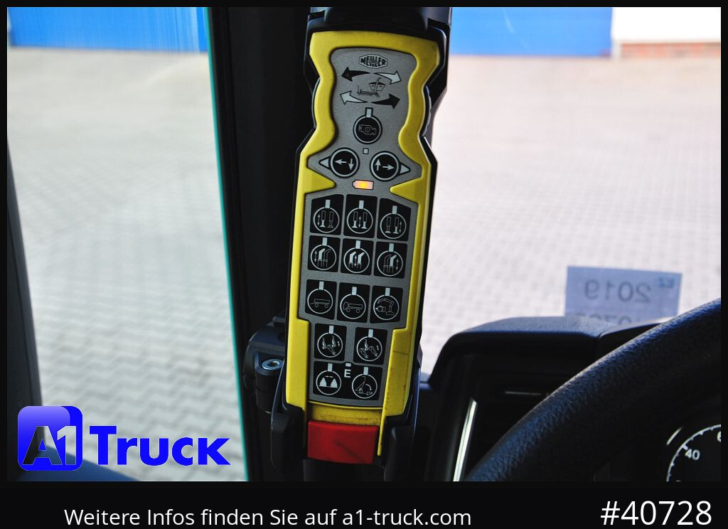 SCANIA G410 Meiller AK 16 Funk Lenkachse - Skip loader truck: picture 5 SCANIA G410 Meiller AK 16 Funk Lenkachse - Skip loader truck: picture 5