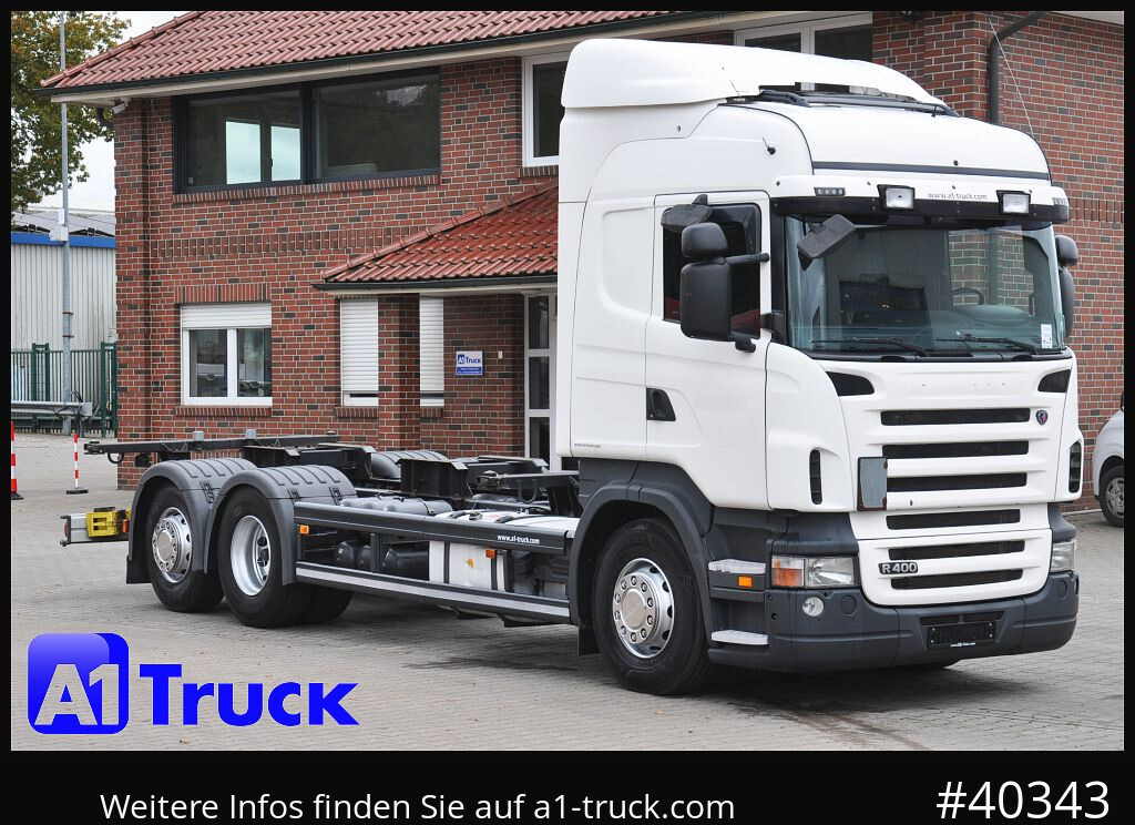 SCANIA R400, BDF, 7,45, Retarder, 2x Kraftstofftank, - Container transporter/ Swap body truck: picture 1 SCANIA R400, BDF, 7,45, Retarder, 2x Kraftstofftank, - Container transporter/ Swap body truck: picture 1