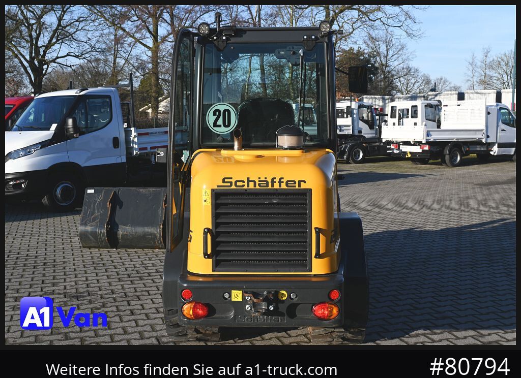 Wheel loader SCHAEFFER Schäffer 2445S Hoflader, Gabel, 127 Bstd.: picture 11