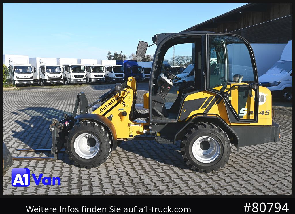 Wheel loader SCHAEFFER Schäffer 2445S Hoflader, Gabel, 127 Bstd.: picture 13
