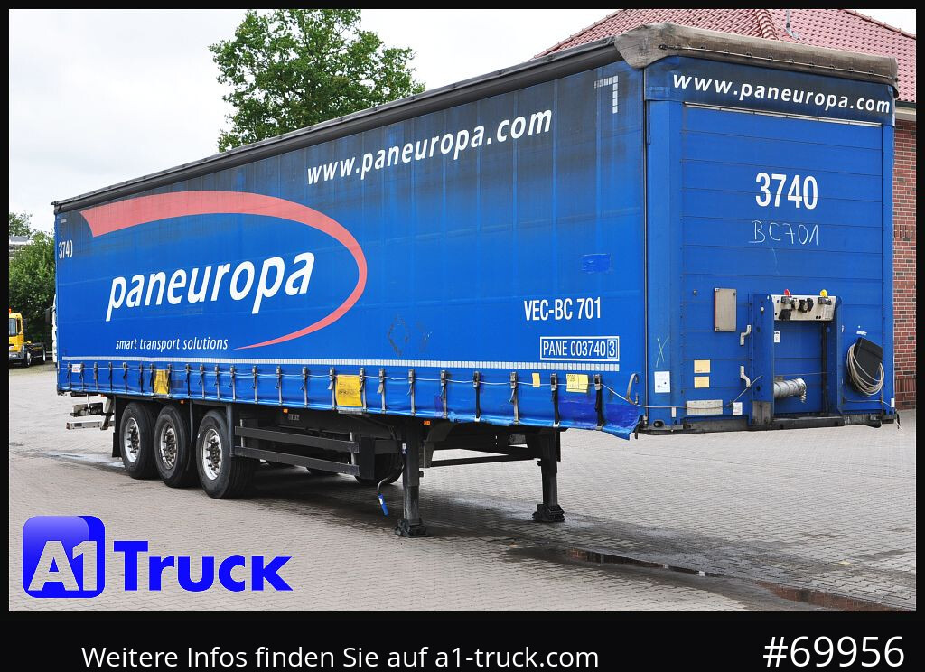 SCHMITZ SD Tautliner, Code XL, Bahn, verzinkt - Curtainsider semi-trailer: picture 1 SCHMITZ SD Tautliner, Code XL, Bahn, verzinkt - Curtainsider semi-trailer: picture 1