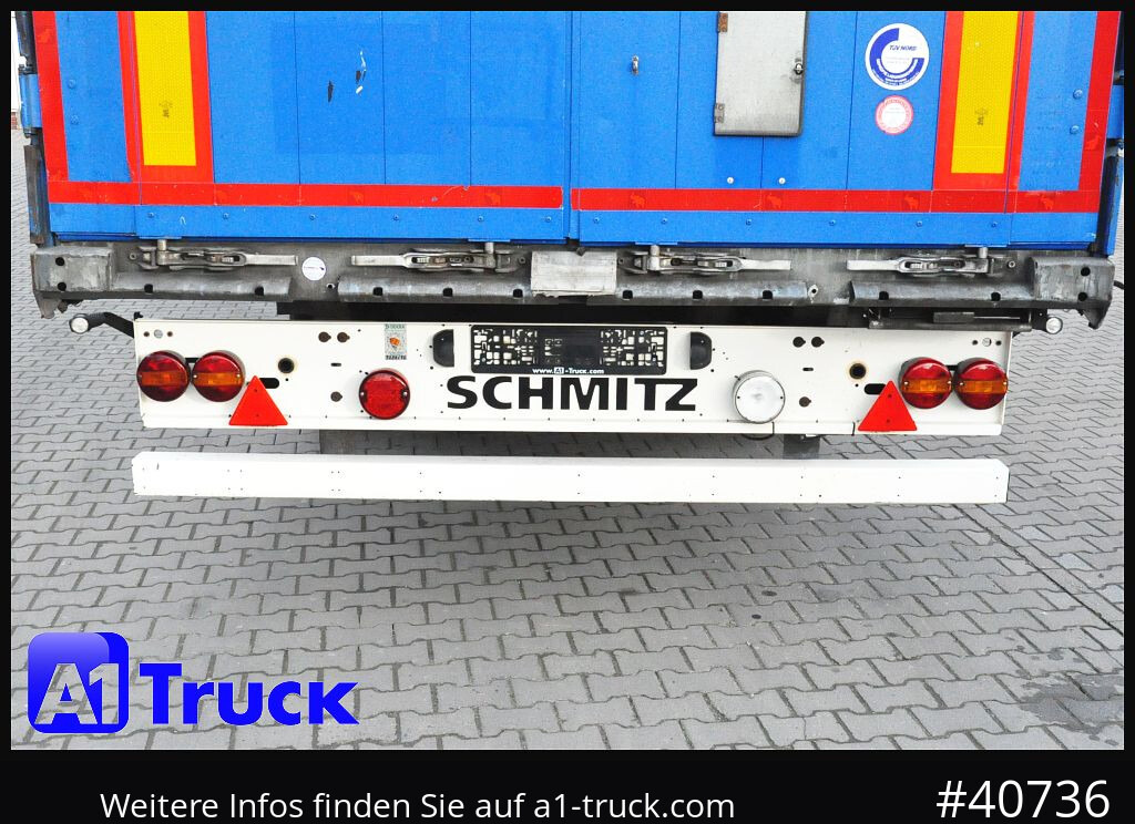 SCHMITZ SD Tautliner, Code XL, Bahn, verzinkt - Curtainsider semi-trailer: picture 4 SCHMITZ SD Tautliner, Code XL, Bahn, verzinkt - Curtainsider semi-trailer: picture 4