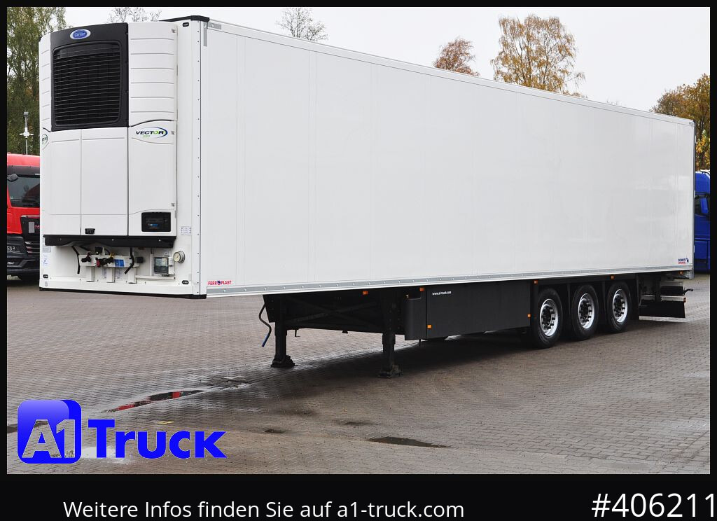 SCHMITZ SKO FP45, Blumenbreit, Carrier 1950. - Refrigerator semi-trailer: picture 2 SCHMITZ SKO FP45, Blumenbreit, Carrier 1950. - Refrigerator semi-trailer: picture 2