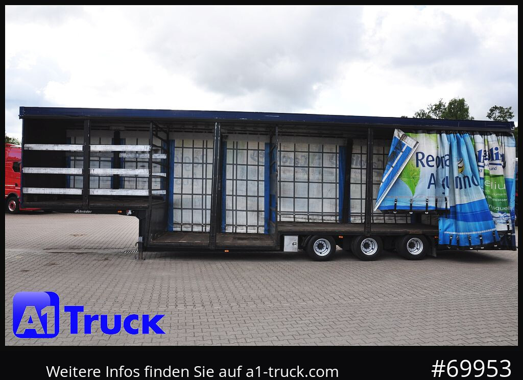 SCHROEDER,WIESMOOR Schröder Jumbo Hubdach, Getränkeauflieger - Curtainsider semi-trailer: picture 4 SCHROEDER,WIESMOOR Schröder Jumbo Hubdach, Getränkeauflieger - Curtainsider semi-trailer: picture 4