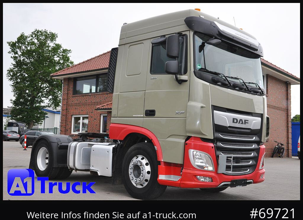 DAF XF 450 FT, Standklima, Hydraulik, - Tractor unit: picture 1 DAF XF 450 FT, Standklima, Hydraulik, - Tractor unit: picture 1