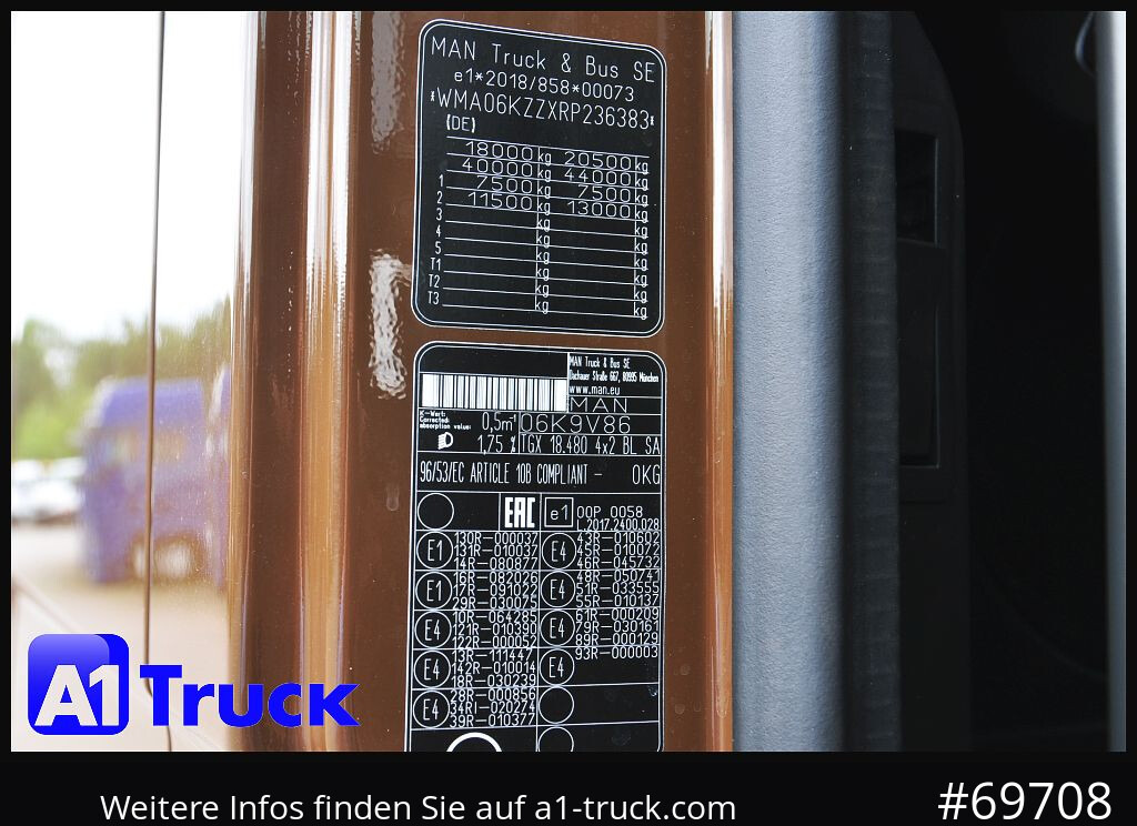 Leasing of MAN TGX 18,480 BLS Intarder, Standklima, Garantie MAN TGX 18,480 BLS Intarder, Standklima, Garantie: picture 7