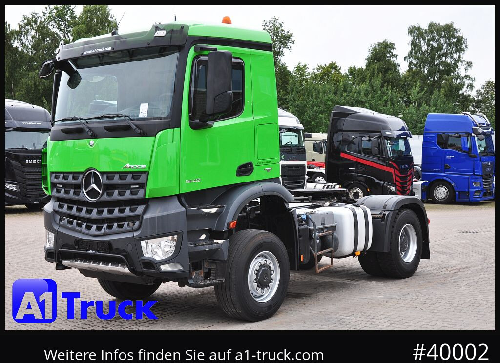 Tractor unit MERCEDES-BENZ 1842  Arocs BB 4x4 Allrad Hydraulik,: picture 12
