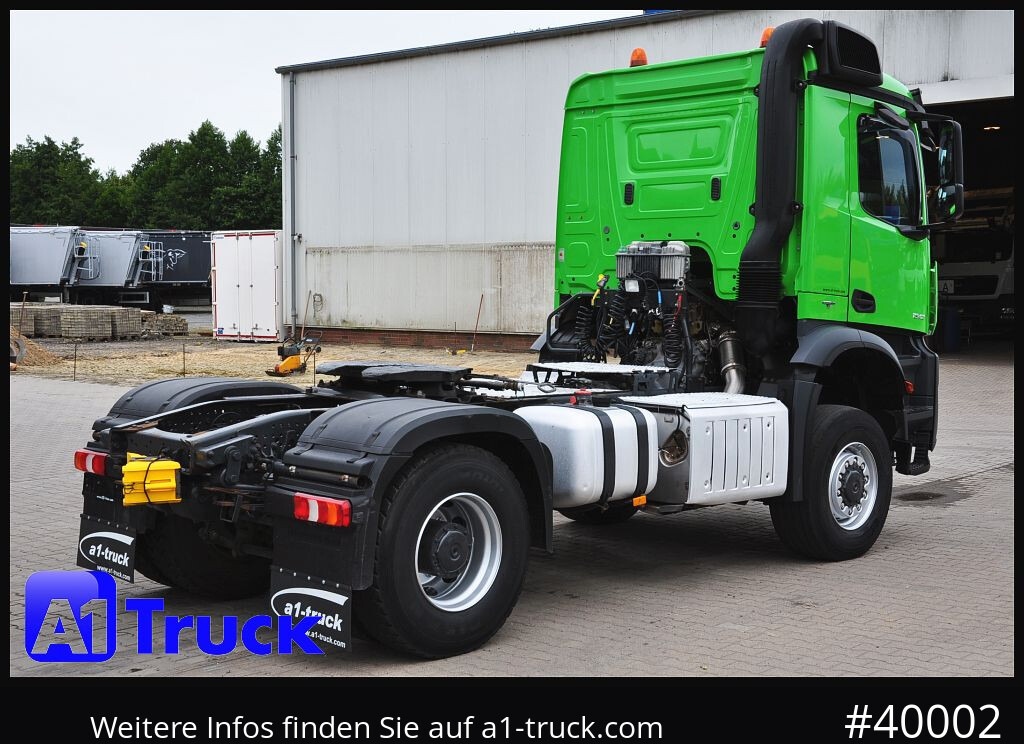 Tractor unit MERCEDES-BENZ 1842  Arocs BB 4x4 Allrad Hydraulik,: picture 9