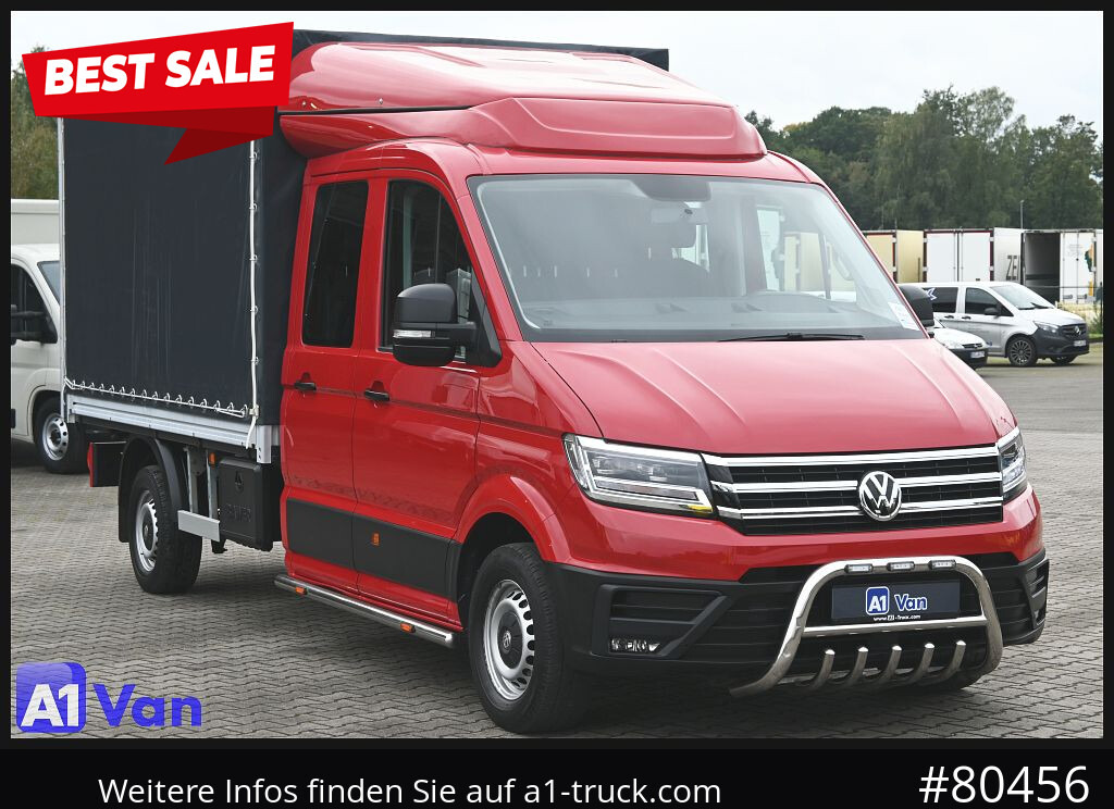 VOLKSWAGEN Crafter 4x4 Doka Maxi, Pritsche Plane, AHK - Open body delivery van, Combi van: picture 1 VOLKSWAGEN Crafter 4x4 Doka Maxi, Pritsche Plane, AHK - Open body delivery van, Combi van: picture 1