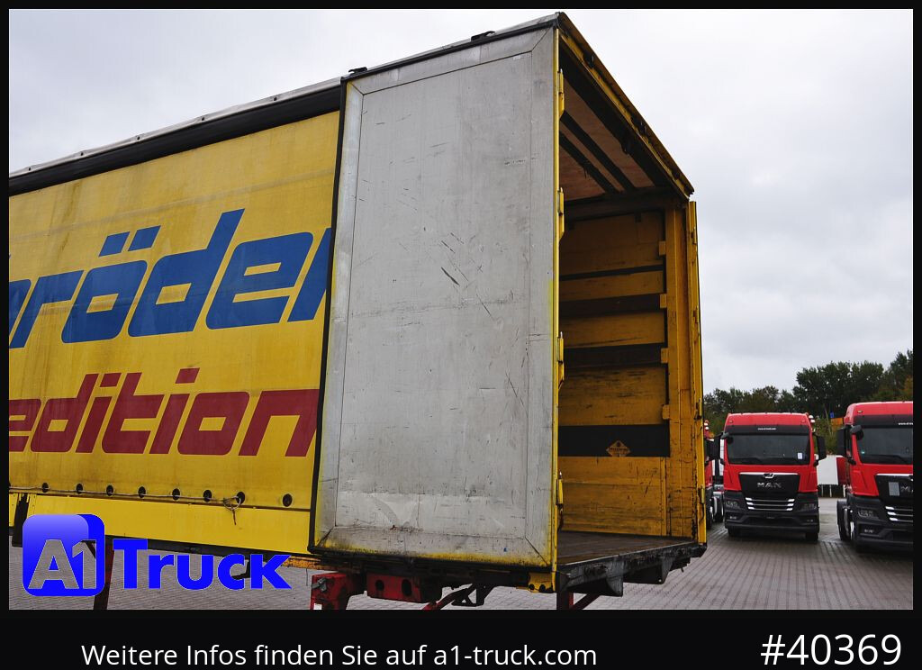 WECON 7.45, Bordwand + Schiebeplane, verzinkt - Curtainside swap body: picture 2 WECON 7.45, Bordwand + Schiebeplane, verzinkt - Curtainside swap body: picture 2