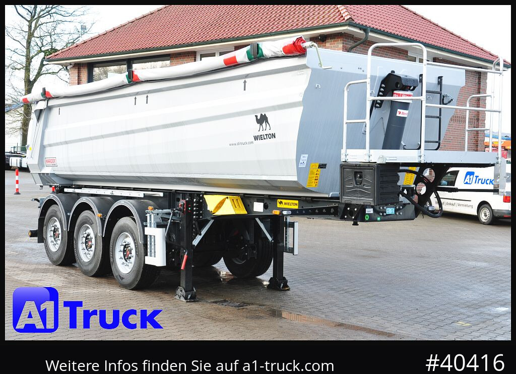 WIELTON Wielton 26m³ Strong Master Stahl - Tipper semi-trailer: picture 1 WIELTON Wielton 26m³ Strong Master Stahl - Tipper semi-trailer: picture 1