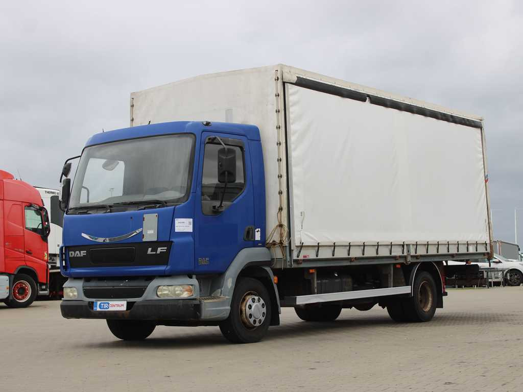 DAF FA LF 45.170 E10, EURO 3 - Curtainsider truck: picture 1 DAF FA LF 45.170 E10, EURO 3 - Curtainsider truck: picture 1