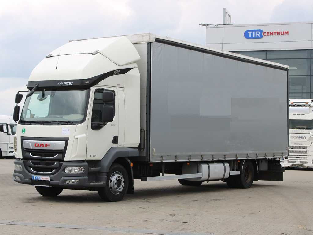 DAF LF 290 FA, EURO 6, SLEEPING CABIN - Curtainsider truck: picture 1 DAF LF 290 FA, EURO 6, SLEEPING CABIN - Curtainsider truck: picture 1