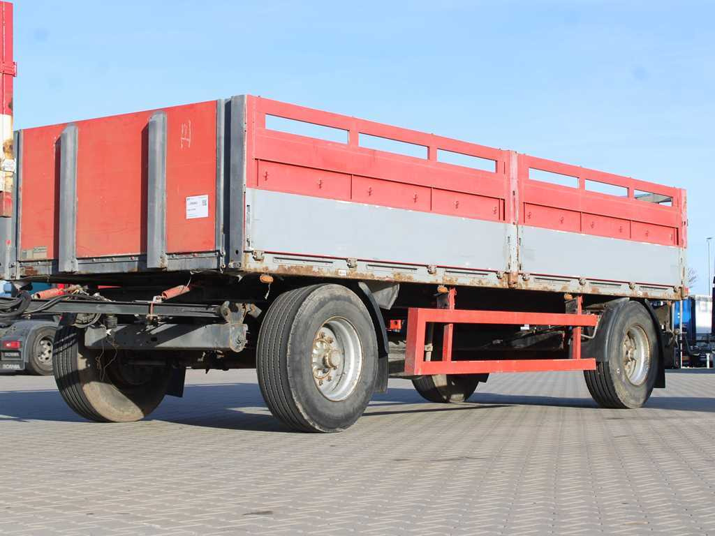 Kögel ANBS, PNEU 80% - Dropside/ Flatbed trailer: picture 1 Kögel ANBS, PNEU 80% - Dropside/ Flatbed trailer: picture 1