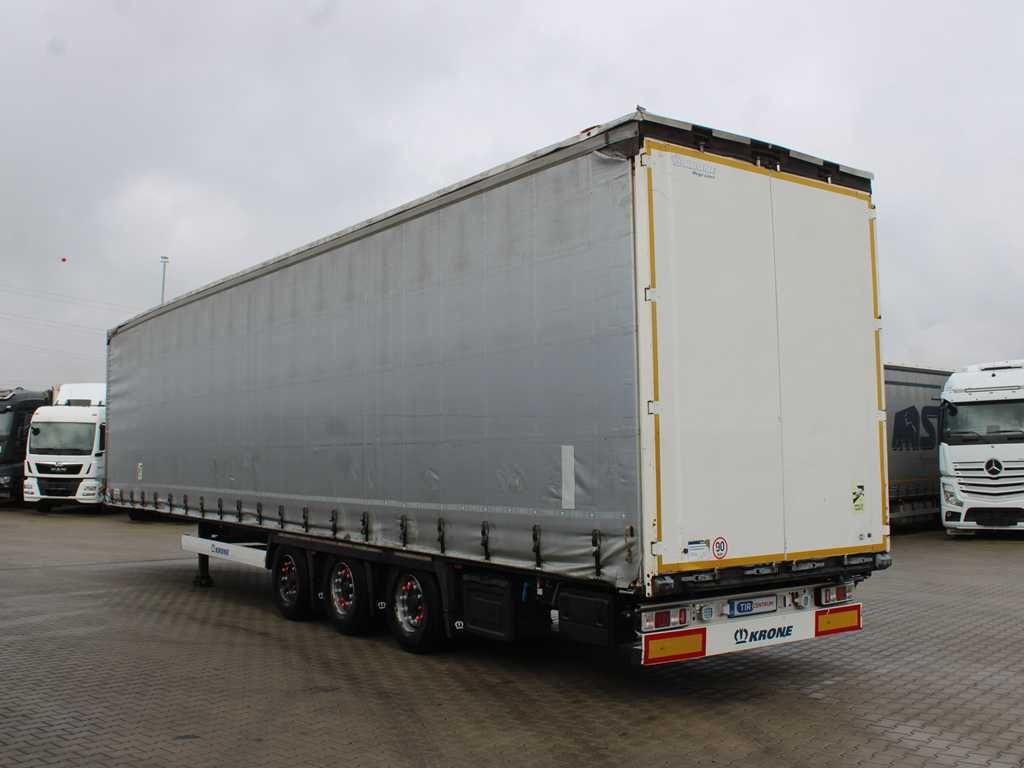 Krone SD, LOWDECK, MULTILOCK, LIFTING AXLE, LIFTING ROOF - Curtainsider semi-trailer: picture 5 Krone SD, LOWDECK, MULTILOCK, LIFTING AXLE, LIFTING ROOF - Curtainsider semi-trailer: picture 5