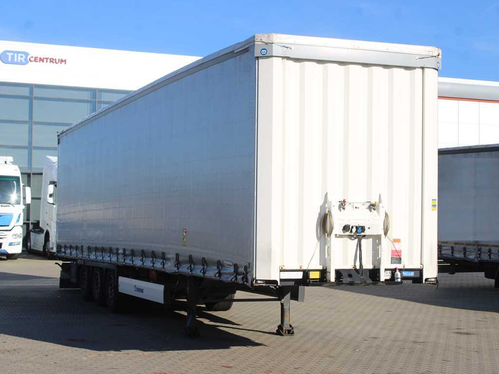 Krone SD, ZVEDACÍ NÁPRAVA, MULTILOCK, PŘIZVEDÁVACÍ STŘECHA, LOWDECK - Curtainsider semi-trailer: picture 3 Krone SD, ZVEDACÍ NÁPRAVA, MULTILOCK, PŘIZVEDÁVACÍ STŘECHA, LOWDECK - Curtainsider semi-trailer: picture 3