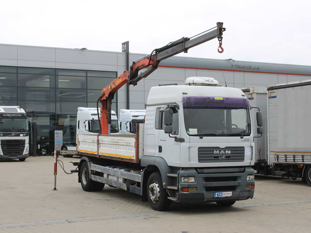 MAN TGA 18.430, EURO 4, RETARDER, INDEPENDENT AIR CONDITIONING, PALFINGER PK10500A - Dropside/ Flatbed truck, Crane truck: picture 3 MAN TGA 18.430, EURO 4, RETARDER, INDEPENDENT AIR CONDITIONING, PALFINGER PK10500A - Dropside/ Flatbed truck, Crane truck: picture 3