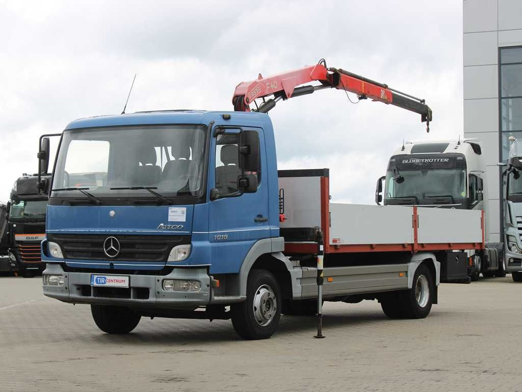 Mercedes-Benz ATEGO 1018, EURO 3, CRANE FASSI F40A.21 - Crane truck: picture 1 Mercedes-Benz ATEGO 1018, EURO 3, CRANE FASSI F40A.21 - Crane truck: picture 1