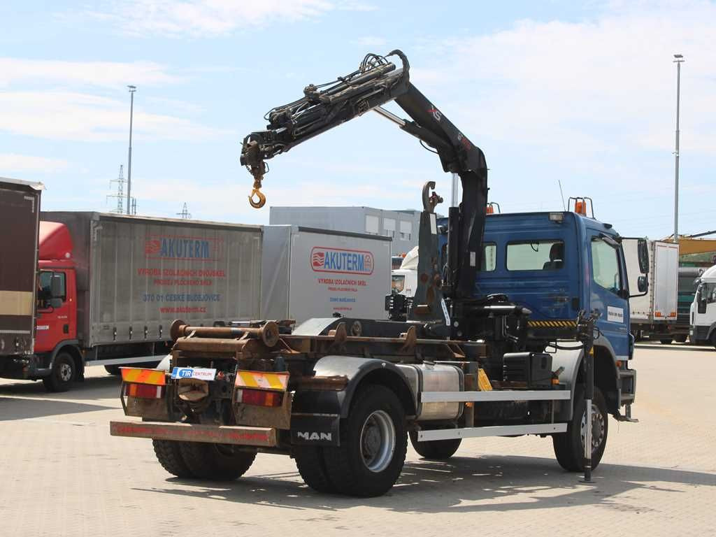 Mercedes-Benz AXOR 1824, CRANE HIAB 099B-3 DUO, 4x4 - Hook lift truck, Crane truck: picture 3 Mercedes-Benz AXOR 1824, CRANE HIAB 099B-3 DUO, 4x4 - Hook lift truck, Crane truck: picture 3
