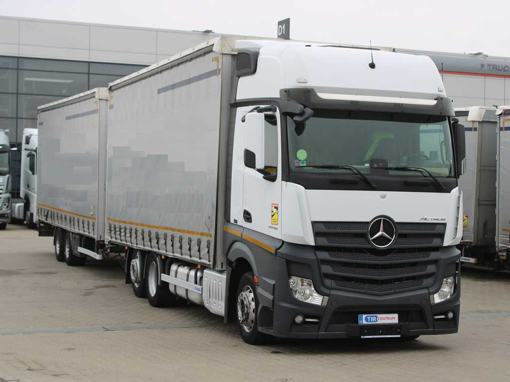 Mercedes-Benz Actros 2542, 6X2, EURO 6, AIR SUSPENSION + PANAV TV018M - Curtainsider truck: picture 3 Mercedes-Benz Actros 2542, 6X2, EURO 6, AIR SUSPENSION + PANAV TV018M - Curtainsider truck: picture 3