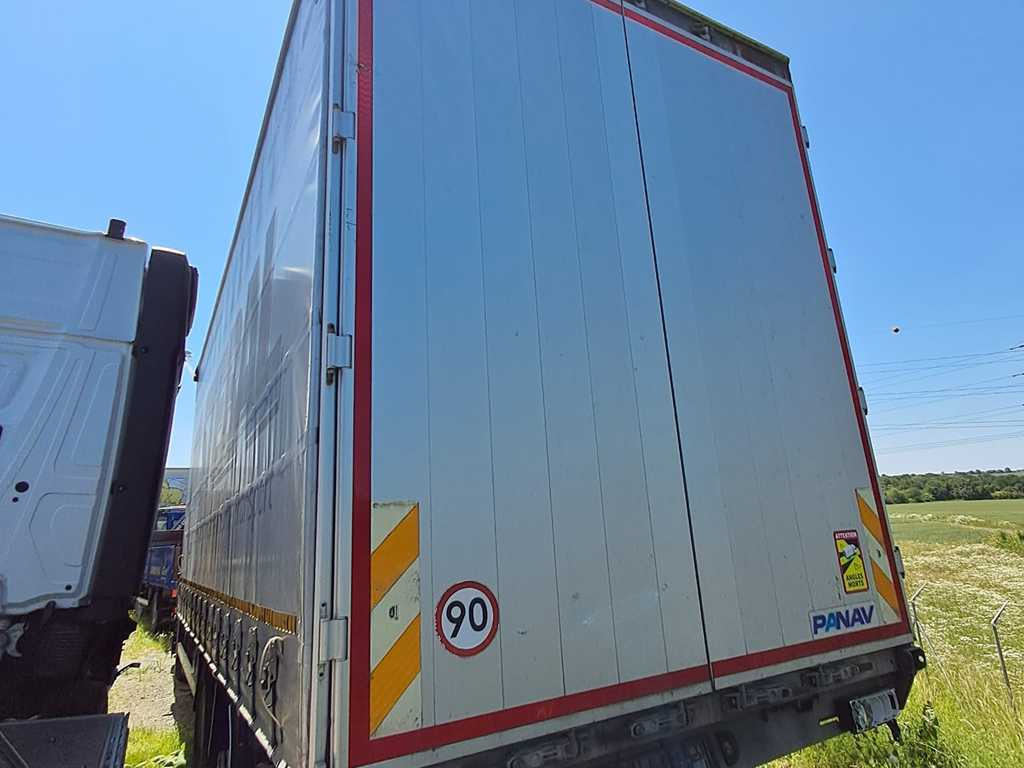 Mercedes-Benz Actros 2542, 6X2 + PANAV TVK18M - Curtainsider truck: picture 2 Mercedes-Benz Actros 2542, 6X2 + PANAV TVK18M - Curtainsider truck: picture 2