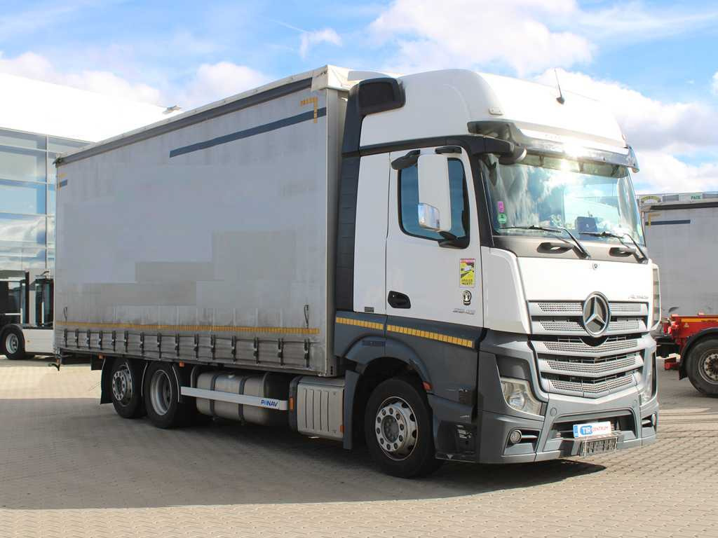 Mercedes-Benz Actros 2542, EURO 6, 6X2, NAVIGATION - Curtainsider truck: picture 3 Mercedes-Benz Actros 2542, EURO 6, 6X2, NAVIGATION - Curtainsider truck: picture 3