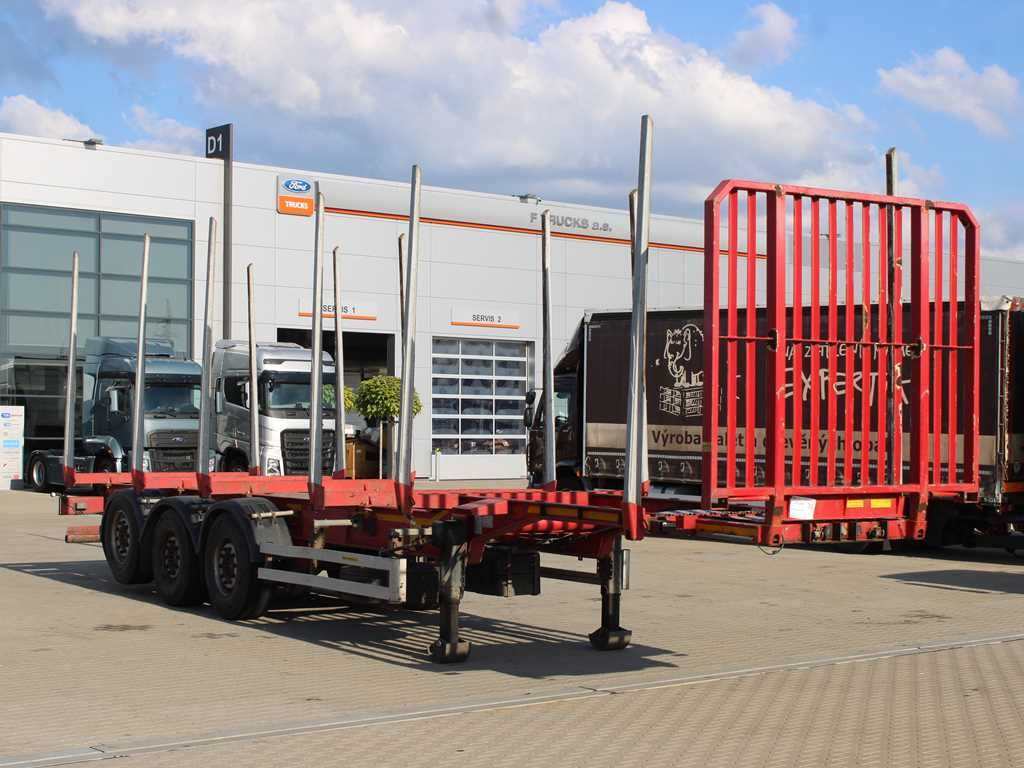 NPK 39, AXLES SAF, 2X LIFTING AXLE - Logging semi-trailer: picture 2 NPK 39, AXLES SAF, 2X LIFTING AXLE - Logging semi-trailer: picture 2