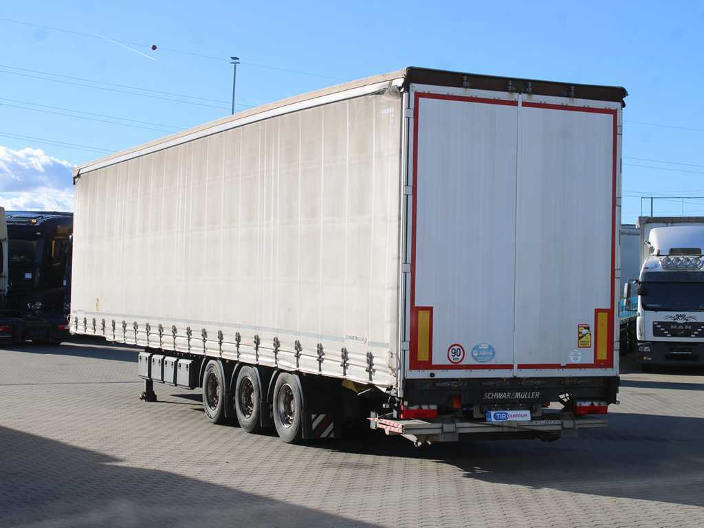 Schwarzmüller SPA 3/E, LOWDECK, LIFT AXLE, HYDRAULIC FRONT, SAF - Curtainsider semi-trailer: picture 5 Schwarzmüller SPA 3/E, LOWDECK, LIFT AXLE, HYDRAULIC FRONT, SAF - Curtainsider semi-trailer: picture 5