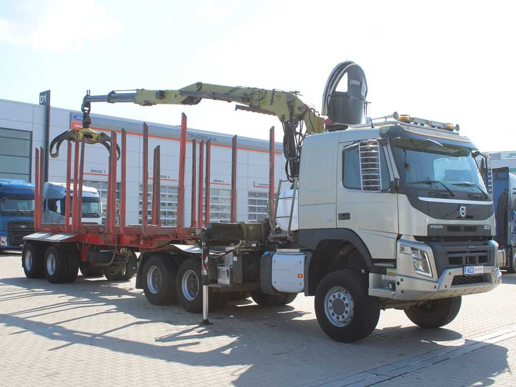 Volvo FMX 500, 6X6,LOGLIFT F265Z95 +trailer DOLL(2007) - Logging truck, Crane truck: picture 2 Volvo FMX 500, 6X6,LOGLIFT F265Z95 +trailer DOLL(2007) - Logging truck, Crane truck: picture 2