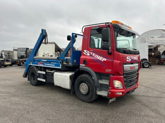 DAF CF 290 FA manuell Stummer HPG 12T Kipper - Tipper, Crane truck: picture 3 DAF CF 290 FA manuell Stummer HPG 12T Kipper - Tipper, Crane truck: picture 3
