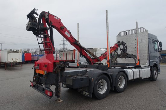 DAF FAT XF 510 mit Penz Ladekran 15Z8.70 inkl. Holzgreifer 6x4 - Logging truck: picture 4 DAF FAT XF 510 mit Penz Ladekran 15Z8.70 inkl. Holzgreifer 6x4 - Logging truck: picture 4