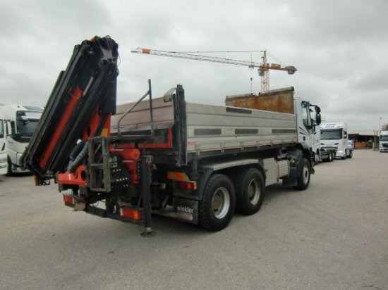 Iveco Trakker KPFC1/2A4_85_1313 Palfinger PK 16502 - Tipper, Crane truck: picture 4 Iveco Trakker KPFC1/2A4_85_1313 Palfinger PK 16502 - Tipper, Crane truck: picture 4