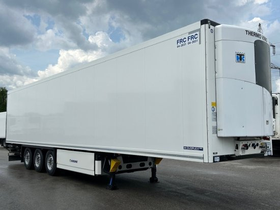 Krone Multitemp, Kühlauflieger, TK SLXi Spectrum, Trennwand, Doppelstock, Blumenbreite - Isothermal semi-trailer: picture 1 Krone Multitemp, Kühlauflieger, TK SLXi Spectrum, Trennwand, Doppelstock, Blumenbreite - Isothermal semi-trailer: picture 1