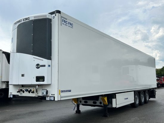 Krone Multitemp, Kühlauflieger, TK SLXi Spectrum, Trennwand, Doppelstock, Blumenbreite - Isothermal semi-trailer: picture 2 Krone Multitemp, Kühlauflieger, TK SLXi Spectrum, Trennwand, Doppelstock, Blumenbreite - Isothermal semi-trailer: picture 2