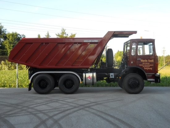 MAN ÖAF-JUMBO Kipper 38.320 DFAK - Tipper, Crane truck: picture 4 MAN ÖAF-JUMBO Kipper 38.320 DFAK - Tipper, Crane truck: picture 4