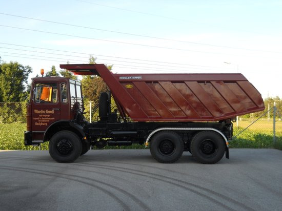 MAN ÖAF-JUMBO Kipper 38.320 DFAK - Tipper, Crane truck: picture 2 MAN ÖAF-JUMBO Kipper 38.320 DFAK - Tipper, Crane truck: picture 2