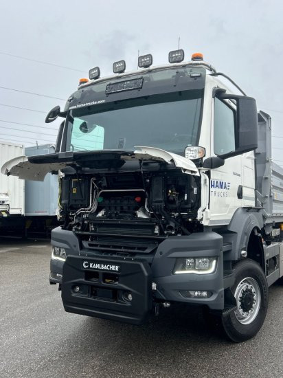 New Tipper MAN TGS 28.480 6x4x4 , Meiller,  Winterdienstausrüstung, Achslift, Lenkachse: picture 9