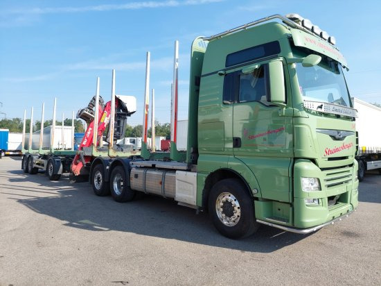 MAN TGX 26.500 6x4x4 Holztransporter, Motor Neu - Logging truck, Crane truck: picture 2 MAN TGX 26.500 6x4x4 Holztransporter, Motor Neu - Logging truck, Crane truck: picture 2