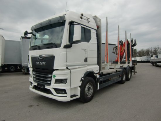 MAN TGX 33.580 BL 6x4, Intarder, Holztransporter, - Logging truck, Crane truck: picture 1 MAN TGX 33.580 BL 6x4, Intarder, Holztransporter, - Logging truck, Crane truck: picture 1