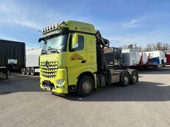 Mercedes-Benz Actros 3363 6x4, Palfinger Epsilon Kran - Logging truck, Crane truck: picture 1 Mercedes-Benz Actros 3363 6x4, Palfinger Epsilon Kran - Logging truck, Crane truck: picture 1