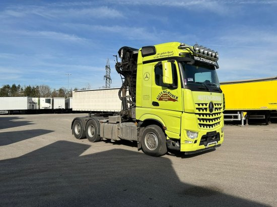 Mercedes-Benz Actros 3363 6x4, Palfinger Epsilon Kran - Logging truck, Crane truck: picture 3 Mercedes-Benz Actros 3363 6x4, Palfinger Epsilon Kran - Logging truck, Crane truck: picture 3