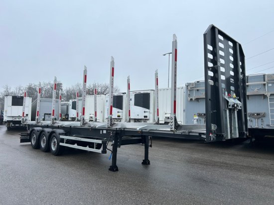 Schwarzmüller Y-Serie, Holzauflieger, 6 Rungenpaare, SAF-Achsen, Liftachse - Logging semi-trailer: picture 3 Schwarzmüller Y-Serie, Holzauflieger, 6 Rungenpaare, SAF-Achsen, Liftachse - Logging semi-trailer: picture 3