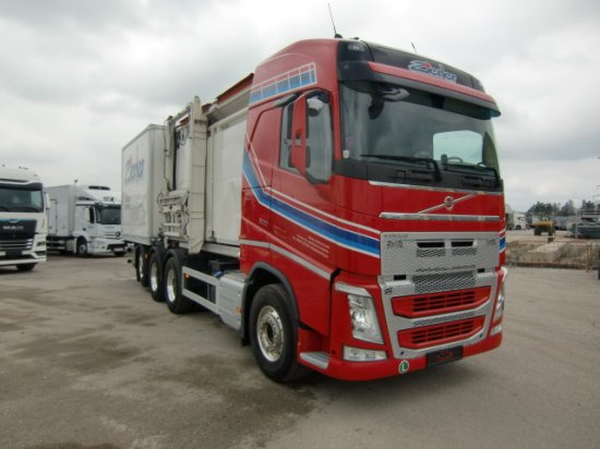 Volvo FH 500 8X4*4 Euro 6, Retarder, Tierkörpertransport Voll Luft - Truck: picture 1 Volvo FH 500 8X4*4 Euro 6, Retarder, Tierkörpertransport Voll Luft - Truck: picture 1