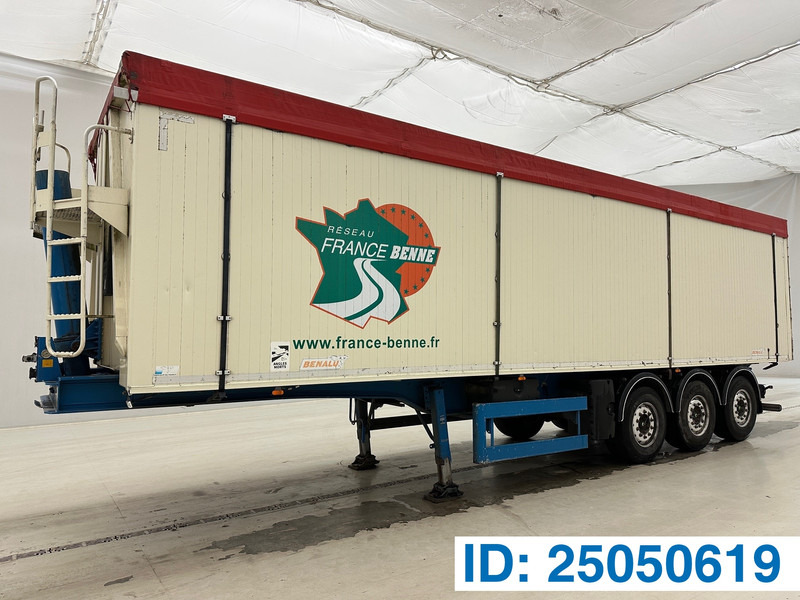 Benalu 60 cub in alu - Tipper semi-trailer: picture 1 Benalu 60 cub in alu - Tipper semi-trailer: picture 1