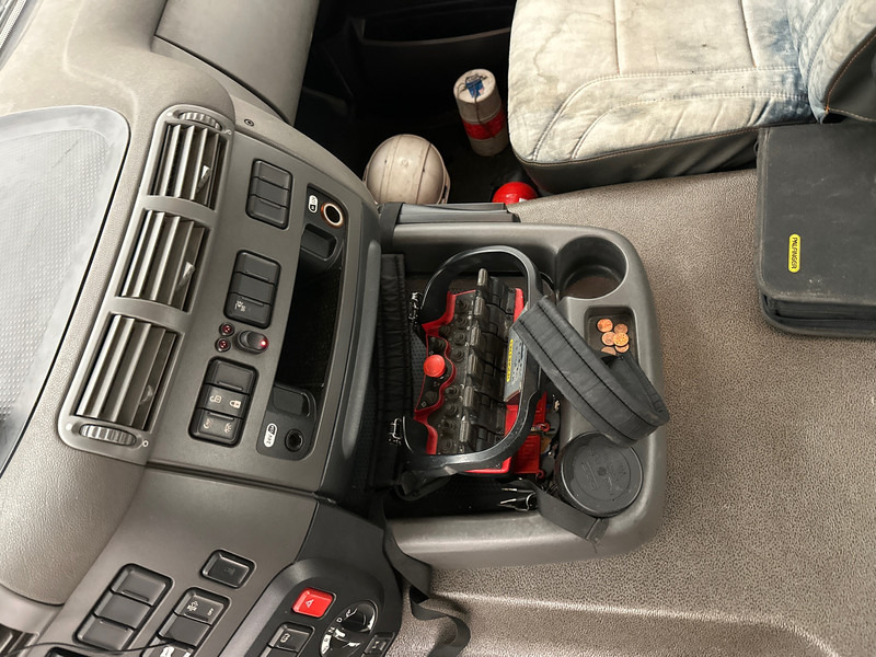 Dropside/ Flatbed truck, Crane truck DAF CF 440 - 8x4: picture 11