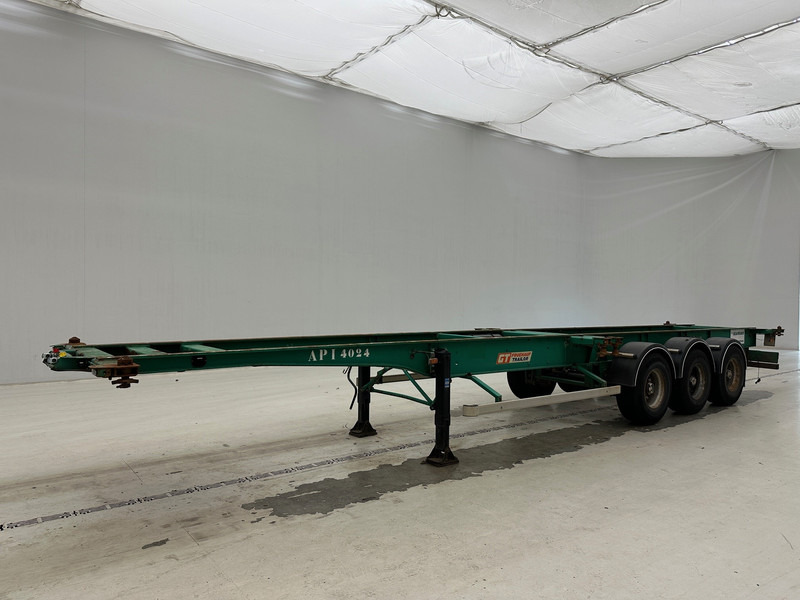 Container transporter/ Swap body semi-trailer Fruehauf 4x Skelet 2 x 20-40 ft: picture 8
