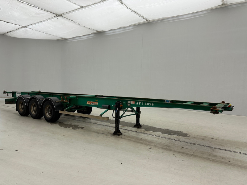Container transporter/ Swap body semi-trailer Fruehauf 4x Skelet 2 x 20-40 ft: picture 10