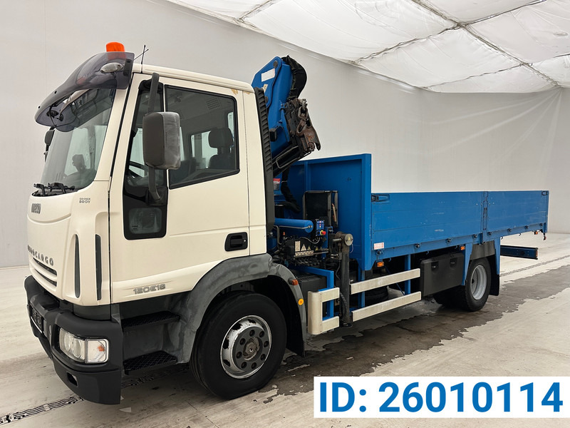 Iveco Eurocargo 120E18 - Dropside/ Flatbed truck, Crane truck: picture 1 Iveco Eurocargo 120E18 - Dropside/ Flatbed truck, Crane truck: picture 1
