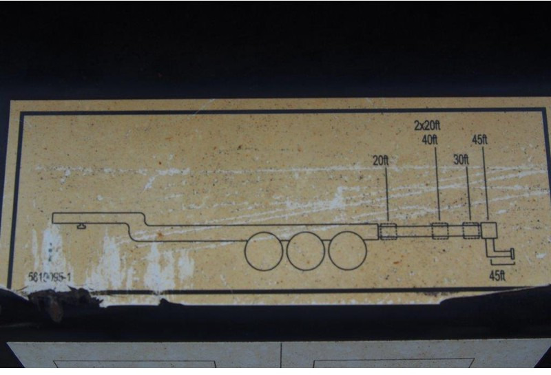 Container transporter/ Swap body semi-trailer Krone Polyvalent skelet 20-30-40-45 ft: picture 15 Container transporter/ Swap body semi-trailer Krone Polyvalent skelet 20-30-40-45 ft: picture 15